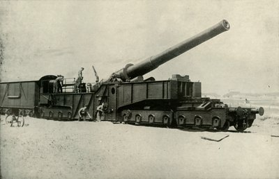واحدة من البنادق البريطانية الوحش ، 1919. بواسطة غير معروف
