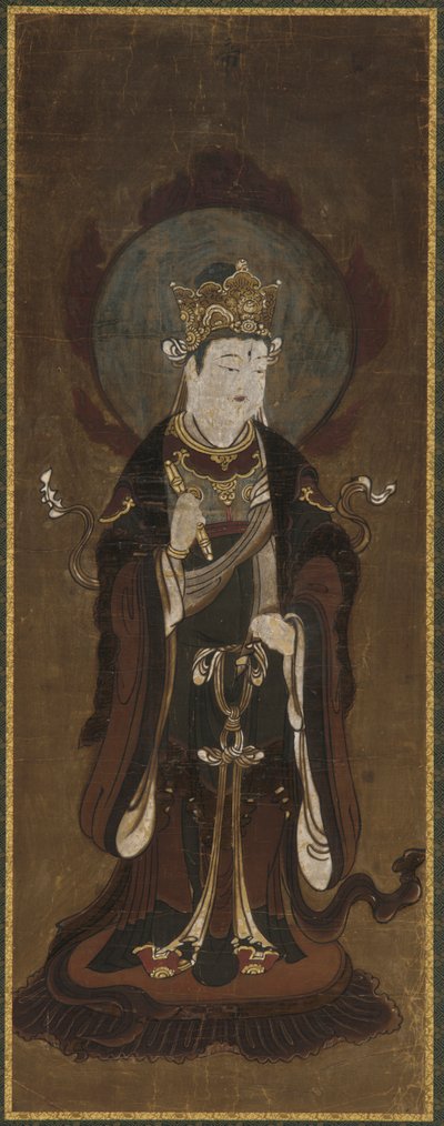 واحد من الاثني عشر ديفا: Taishaku-ten Indra ، أواخر القرن الخامس عشر وأوائل القرن السادس عشر. بواسطة غير معروف