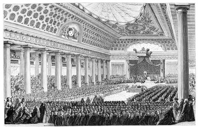 افتتاح العقارات العامة ، فرساي ، 1789 ، 1885 بواسطة غير معروف