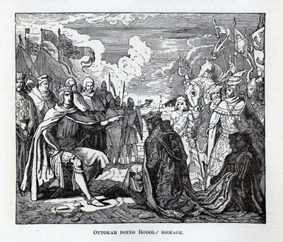 Ottokar يشيد رودولف ، 1882 بواسطة غير معروف