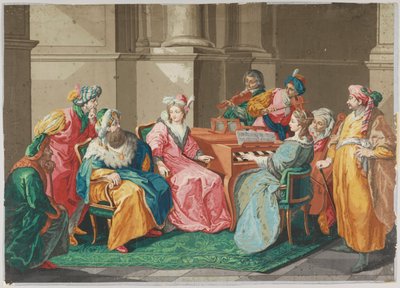 في الهواء الطلق ، 1825-1826 بواسطة غير معروف