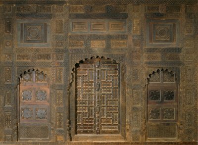 واجهة القصر (قصر السيد أكبر شاه ، ملك سوات 1835-1857) بواسطة غير معروف