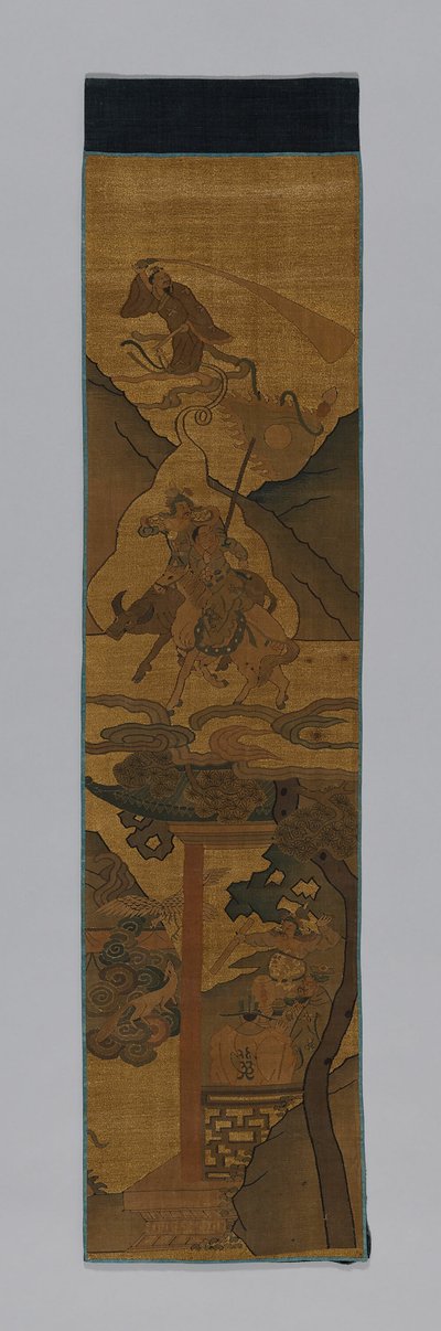 قماش تأثيث الألواح ، الصين ، أسرة تشينغ ، 1644-1911 ، 18001900. بواسطة غير معروف