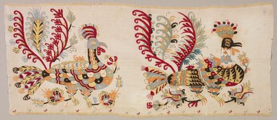 لوحة ، ربما من تنورة ، 1800s. بواسطة غير معروف