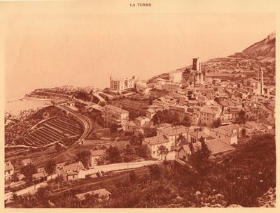 بانوراما ومنظر لا توربي ، موناكو ، 1930. بواسطة غير معروف