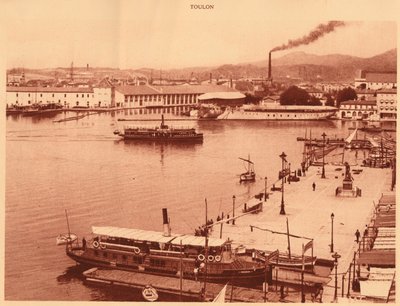 بانوراما الكوال في تولون ، 1930. بواسطة غير معروف