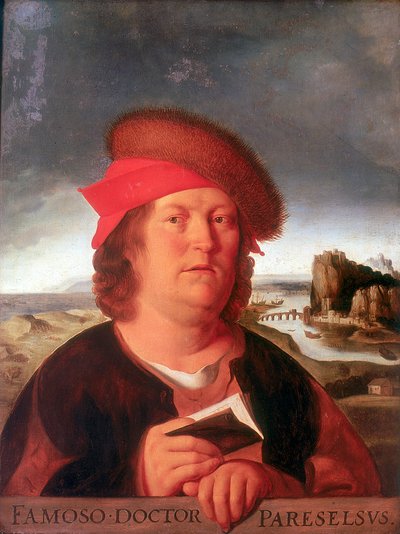 Paracelsus Aracelsus 1493-1541 ، طبيب وكيميائي ألماني مولود في سويسرا بواسطة غير معروف