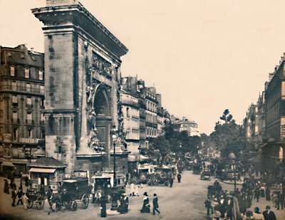 باريس. - بورت سانت دينيس وليه بوليفاردز. - ليرة لبنانية ، c1910. بواسطة غير معروف