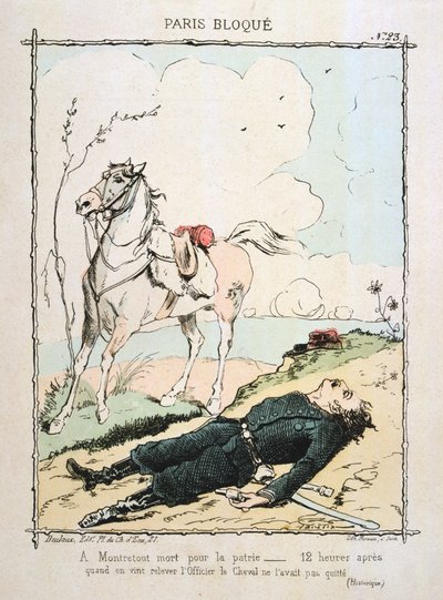 باريس المحاصرة ، 1870-1871. بواسطة غير معروف