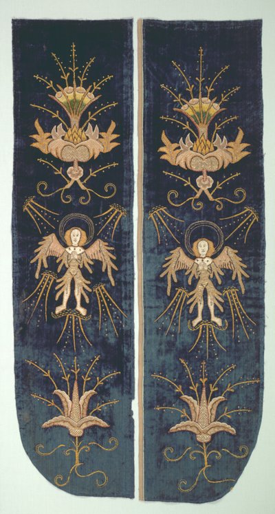جزء من ظهر Chasuble ، ج. 1500. بواسطة غير معروف