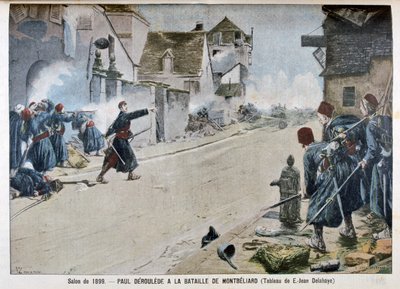 بول ديروليدي ، معركة مونتبليارد ، 1899 بواسطة غير معروف