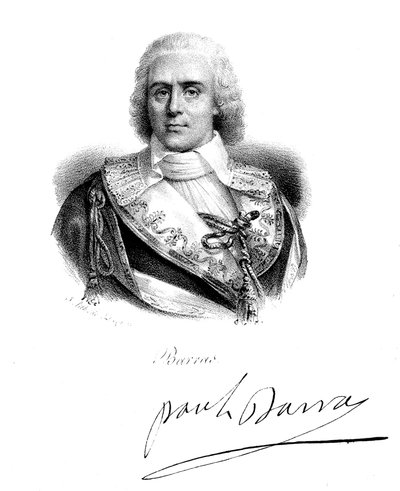بول جان فرانسوا نيكولاس ، كومت دي باراس 1755-1829 ، ثوري فرنسي بواسطة غير معروف
