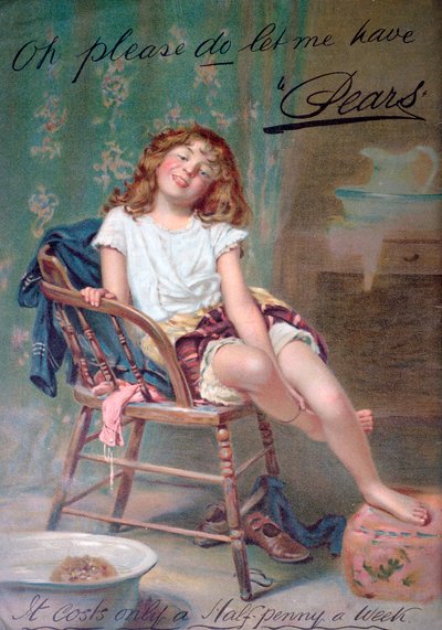 إعلان صابون الكمثرى 1910 بواسطة غير معروف