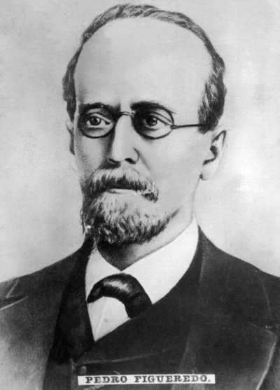 Pedro Felipe Figueredo 1818-1870 ، الشاعر الكوبي ، الموسيقي ، ومناضل الحرية ، c1910 بواسطة غير معروف