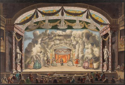 صورة عرض اللمحة ، 1770. بواسطة غير معروف