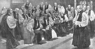 الأقران الروحيون في مجلس اللوردات عام 1894 ، 1901. بواسطة غير معروف