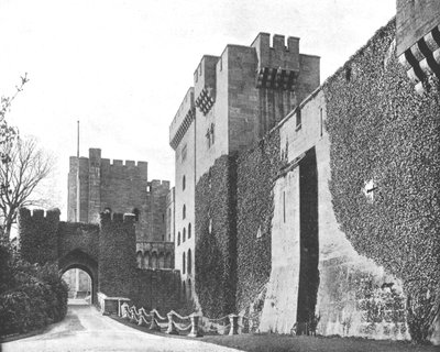 قلعة بنرين ، بانجور ، شمال ويلز ، 1894. بواسطة غير معروف