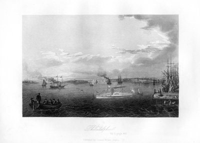 فيلادلفيا ، 1855 بواسطة غير معروف