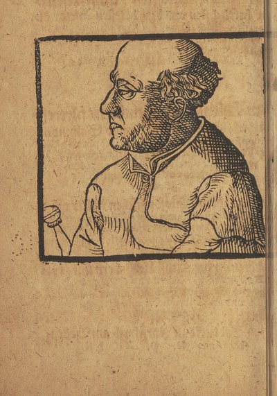 فيليب ثيوفراستوس أوريولوس بومباستوس فون هوهنهايم باراسيلسوس ، 1599. بواسطة غير معروف