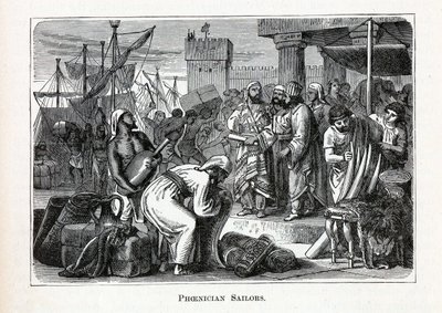البحارة الفينيقيون ، 1882 بواسطة غير معروف