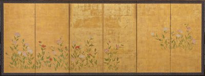 الخشخاش الوردي والأحمر ، فترة إيدو ، 1615-1868. بواسطة غير معروف