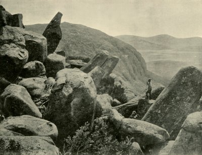 Pinnacle & Organ Pipes ، Mount Wellington ، 1901. بواسطة غير معروف