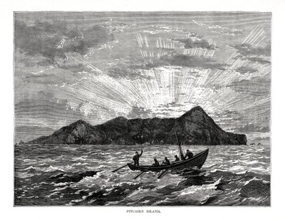 جزيرة بيتكيرن ، المحيط الهادئ ، 1877 بواسطة غير معروف