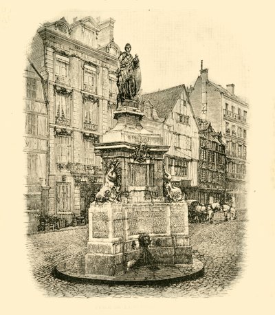 Place De La Pucelle ، روان ، 1890. بواسطة غير معروف