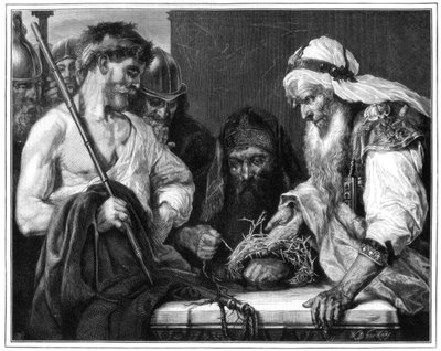 ضفر تاج الشوك ، 1875 بواسطة غير معروف