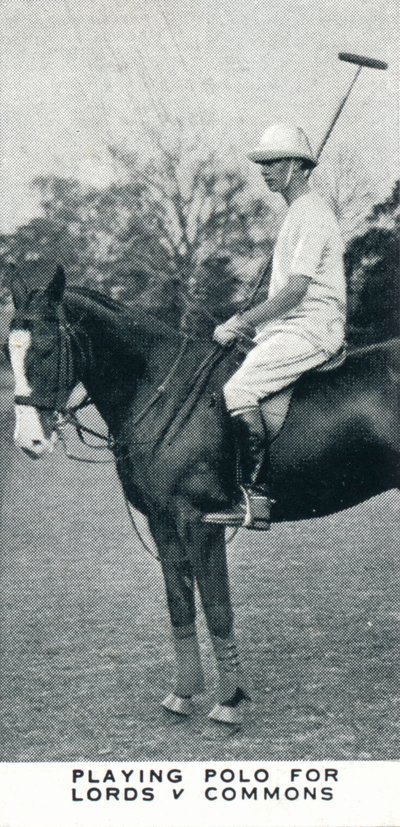 Playng Polo for Lords v Commons، c1930 1937 بواسطة غير معروف