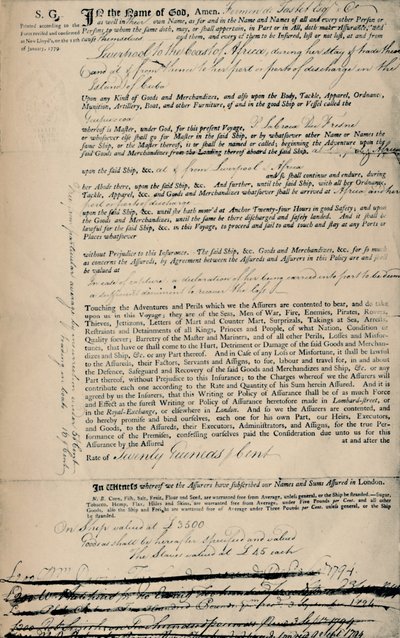 سياسة العبيد ، 1794 ، 1928 بواسطة غير معروف