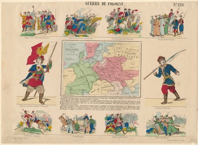 الحرب البولندية ، 1831 بواسطة غير معروف