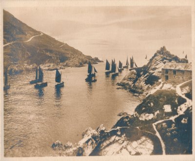 ميناء Polperro & Peak Rocks ، 1927 بواسطة غير معروف