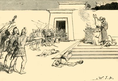 بومبي في معبد القدس ، 1890. بواسطة غير معروف