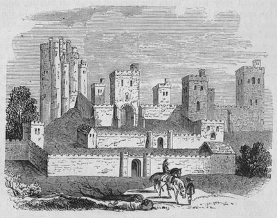 قلعة Pontefract ، c1880 بواسطة غير معروف