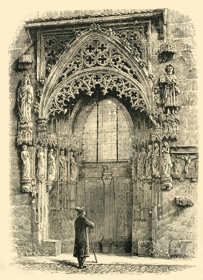 رواق كنيسة St. Sebalds ، نورمبرغ ، 1890. بواسطة غير معروف