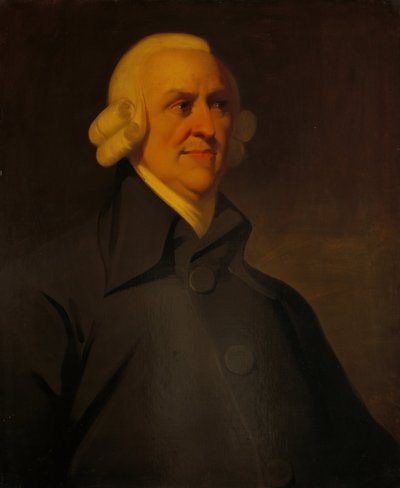 صورة لآدم سميث 1723-1790 ، 1795 بواسطة غير معروف