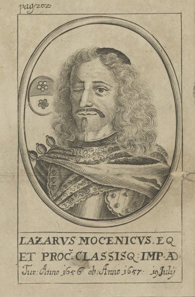 صورة للأدميرال لازارو موسينيجو 1624-1657 ، 1720. بواسطة غير معروف