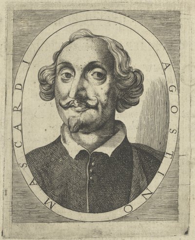 صورة لأغوستينو ماسكاردي 1590-1640 ، 1640-1650. بواسطة غير معروف