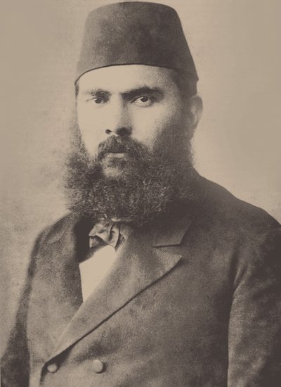 صورة لأحمد ميثات 1844-1912 ، نهاية القرن التاسع عشر. بواسطة غير معروف