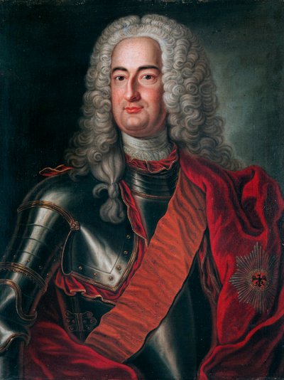 صورة ألبرت ولفجانج ، كونت شومبورغ ليبي (1699-1748) بواسطة غير معروف
