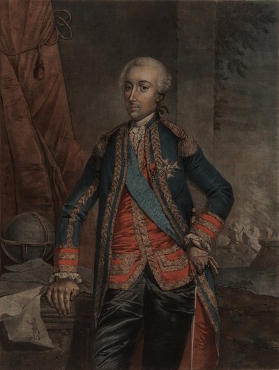 صورة لتشارلز هيكتور ، كونت ديستانج 1729-1794 ، 1778. بواسطة غير معروف
