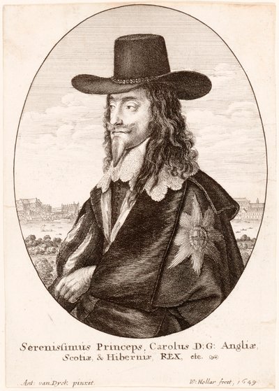 صورة تشارلز الأول ، حانة. 1649. بواسطة غير معروف