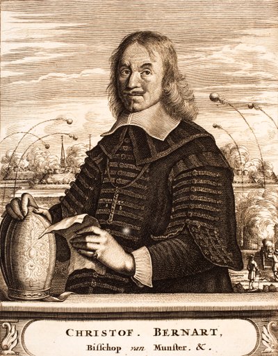 صورة كريستوف برنهارد فريهير فون جالين 1606-1678 ، 1675. بواسطة غير معروف