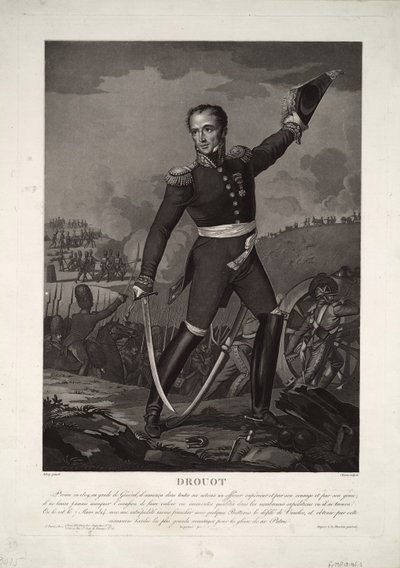 صورة كومت جنرال أنطوان دروت 1774-1847 ، كاليفورنيا 1825 بواسطة غير معروف