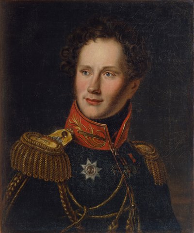 صورة للكونت أليكسي فيودوروفيتش أورلوف 1787-1862 ، ج. 1810 بواسطة غير معروف