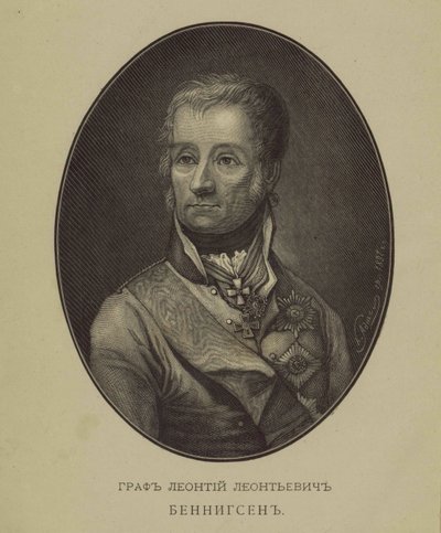 صورة للكونت ليفين ليوني أوغست ثيوفيل فون بينيجسن 1745-1826 بواسطة غير معروف