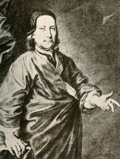 صورة للكونت زينزيندورف في رداء الدعاة ، c1740 ، 1937. بواسطة غير معروف