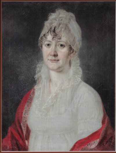 صورة لإليزافيتا أليكسيفنا أرسنييفا ، ني ستوليبينا 1773-1845 ، أوائل القرن التاسع عشر بواسطة غير معروف