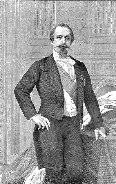 صورة للإمبراطور نابليون الثالث لفرنسا 1808-1873 بواسطة غير معروف
